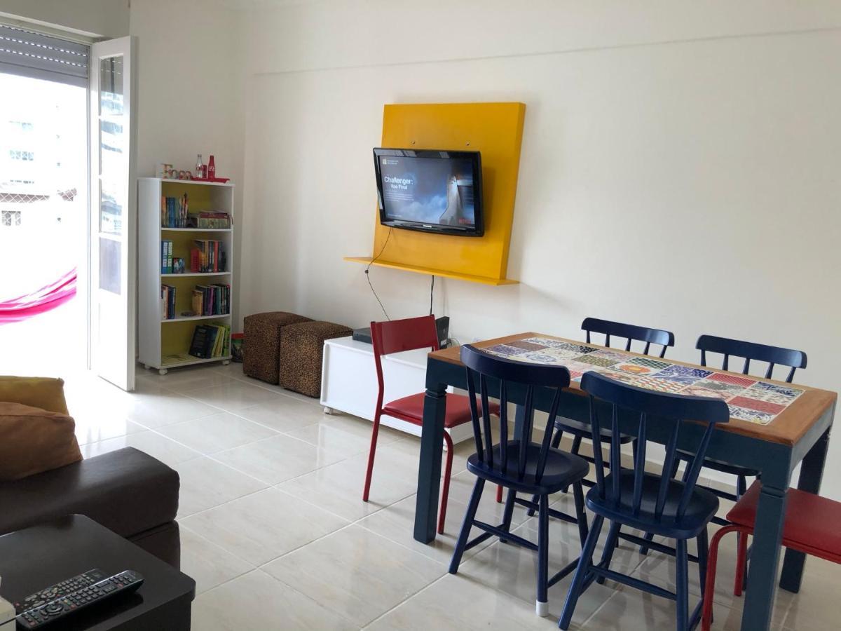 Apto. Frente Ao Mar No Gonzaga - Melhor Localizacao! 桑托斯 外观 照片